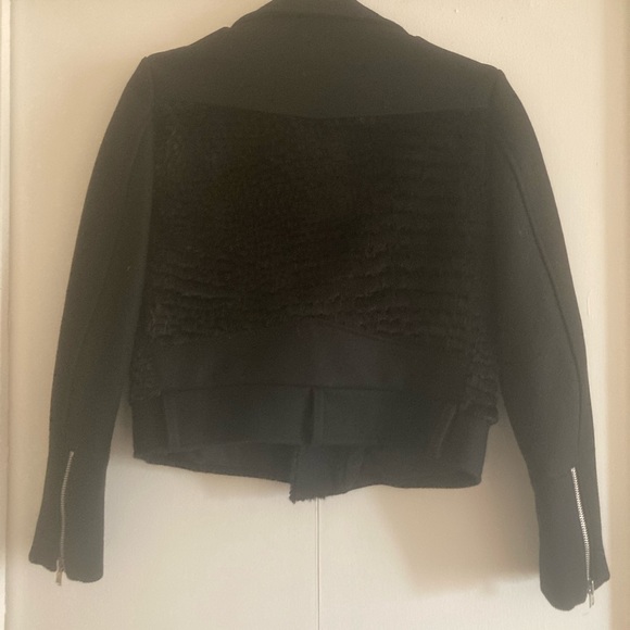 The KOOPLES “Perfecto Drape” Moto Jacket - New with Tags - Picture 5 of 8